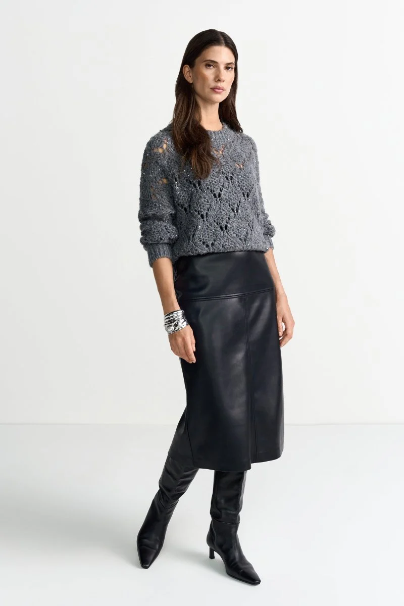 Strickpullover im Lochmuster - Image 3