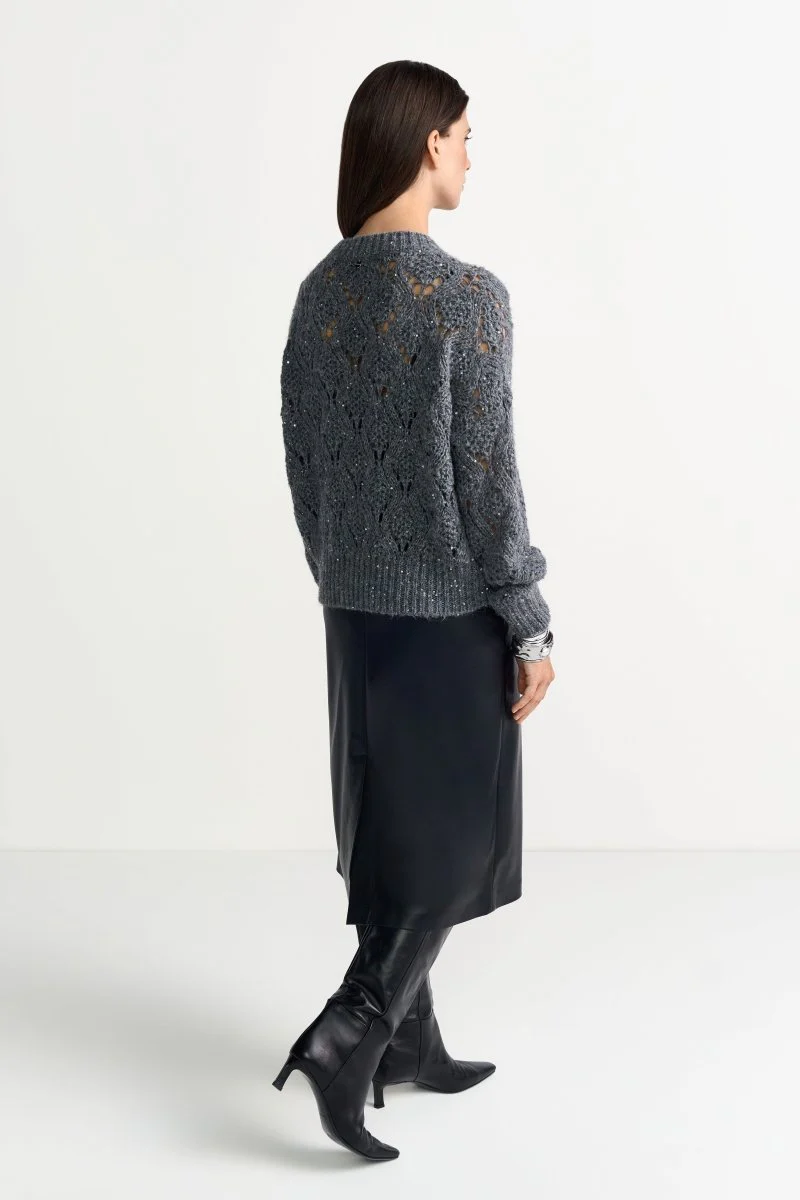 Strickpullover im Lochmuster - Image 4