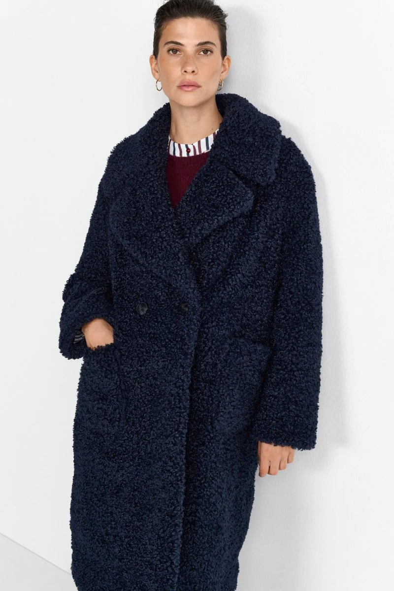 Oversized Teddy-Mantel