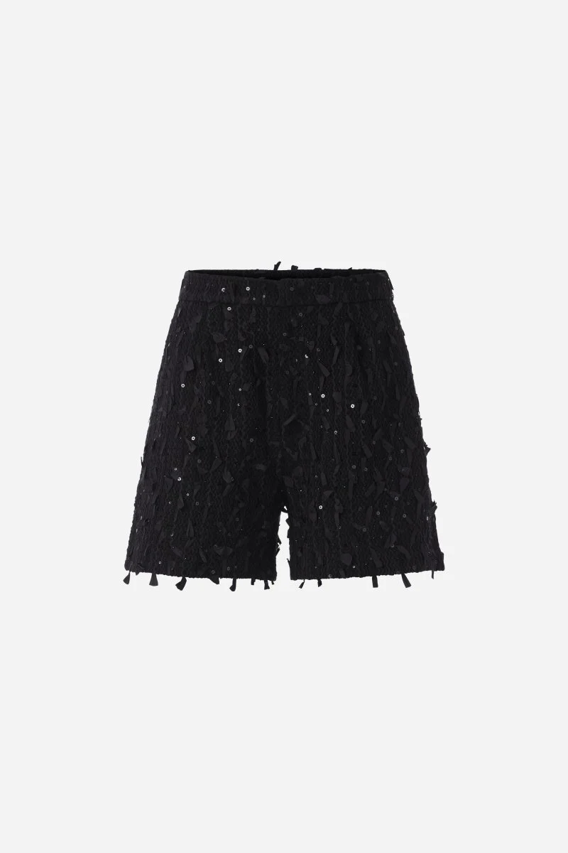Shorts mit Pailletten - Image 2
