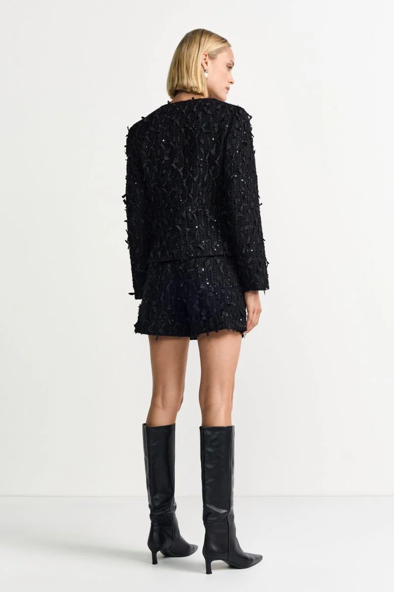 Shorts mit Pailletten - Image 4