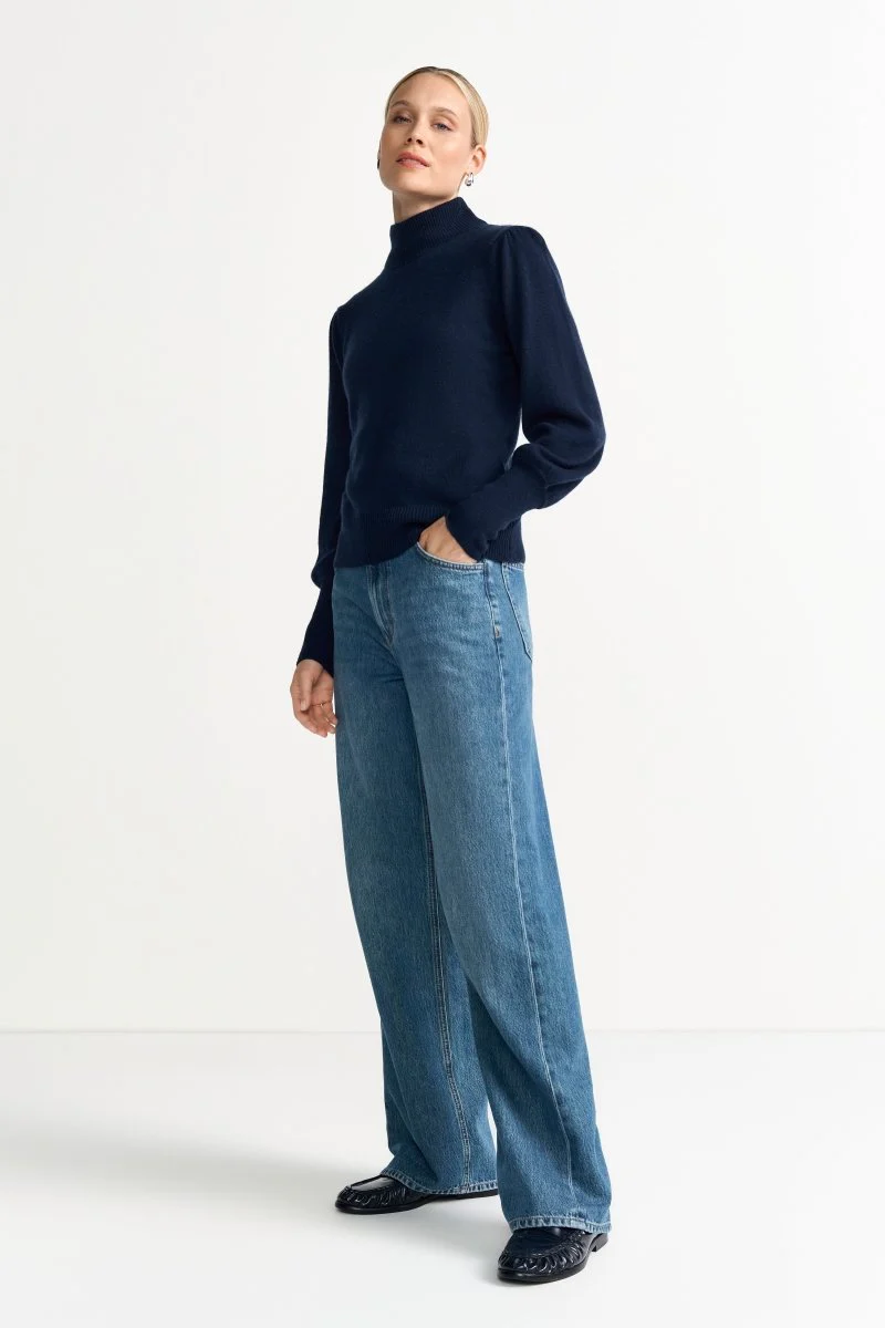 Kaschmirpullover mit Rollkragen - Image 13
