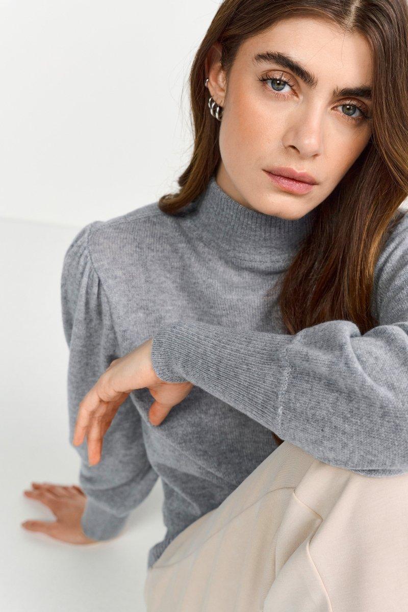 Kaschmirpullover mit Rollkragen - Image 6