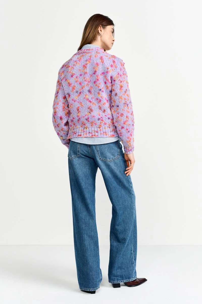 Bunter Bouclé-Strickpullover - Image 4