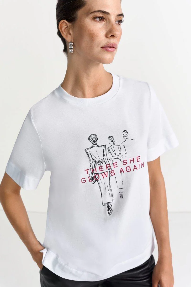 T-Shirt mit Print - Image 3