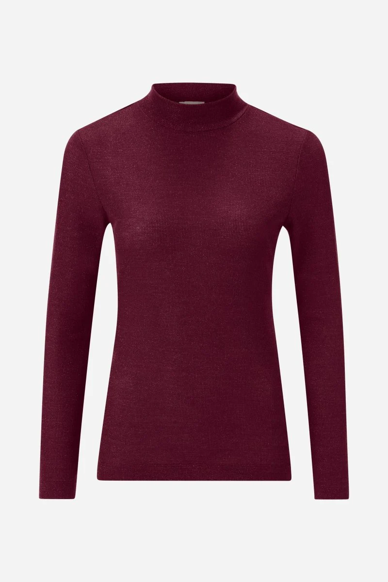 Feinstrickpullover mit Stehkragen - Image 2