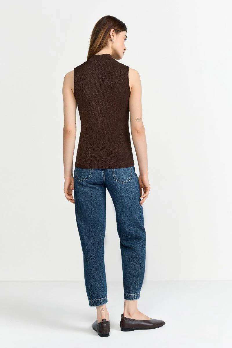 Rib-Top mit Glitzereffekt - Image 9