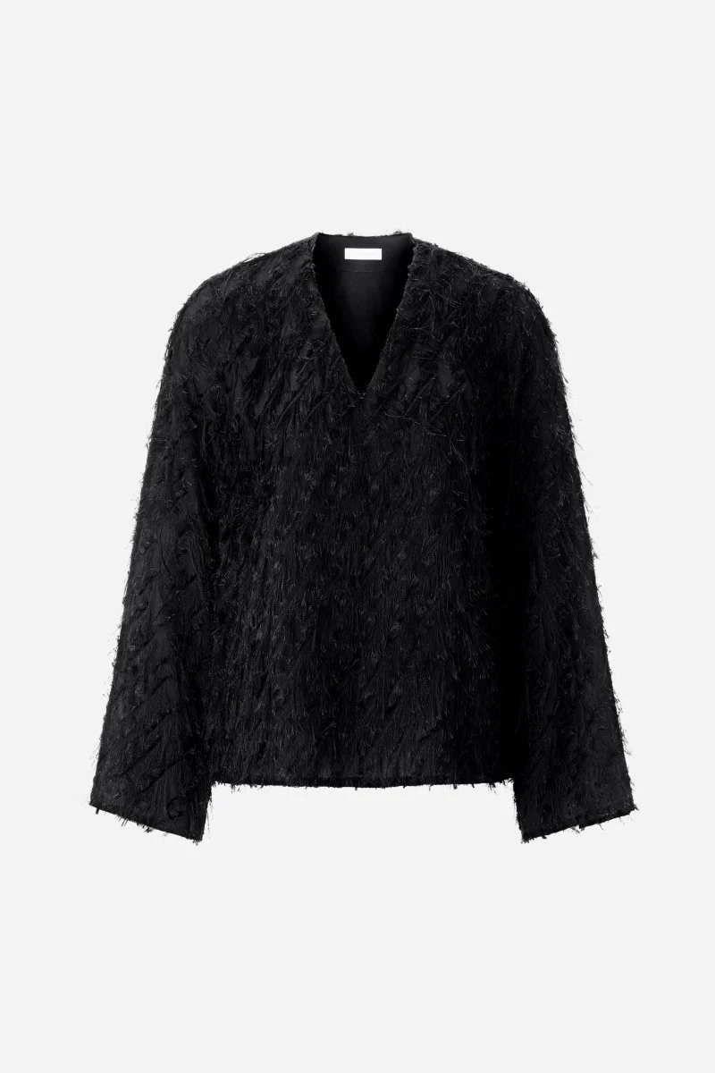 Festliche Bluse mit V-Ausschnitt - Image 2