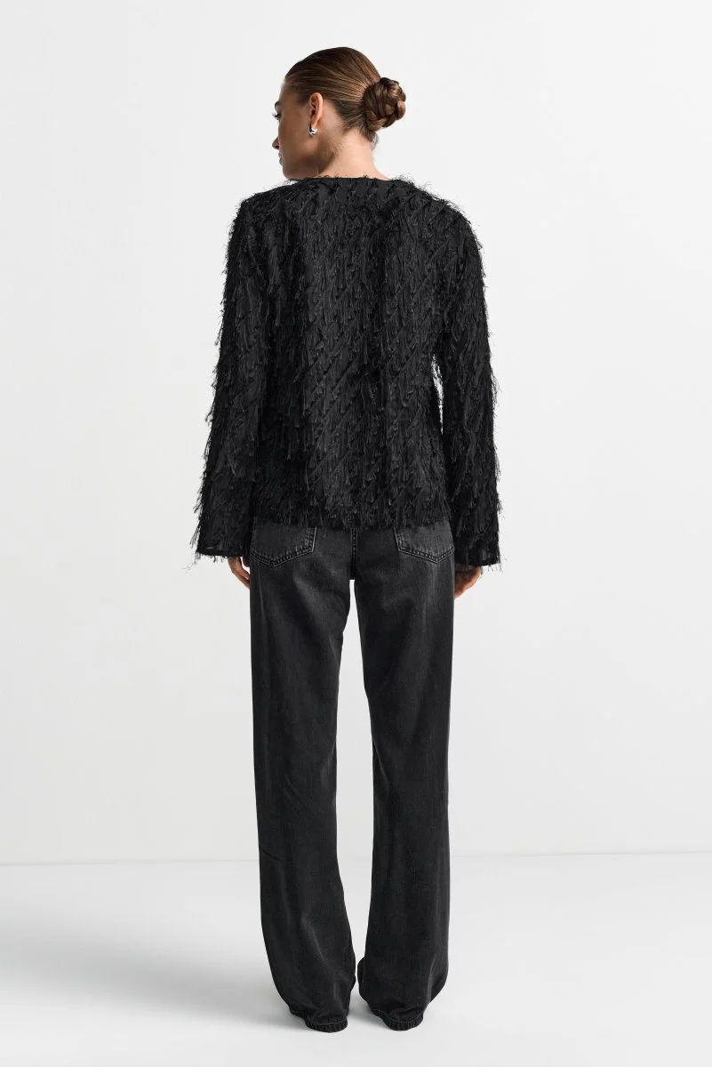 Festliche Bluse mit V-Ausschnitt - Image 4