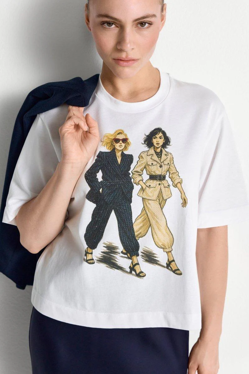 T-Shirt mit Print