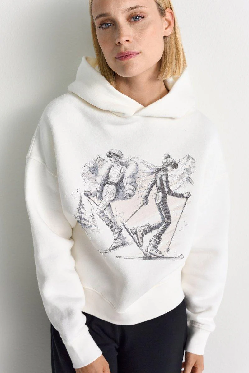 Hoodie mit Print