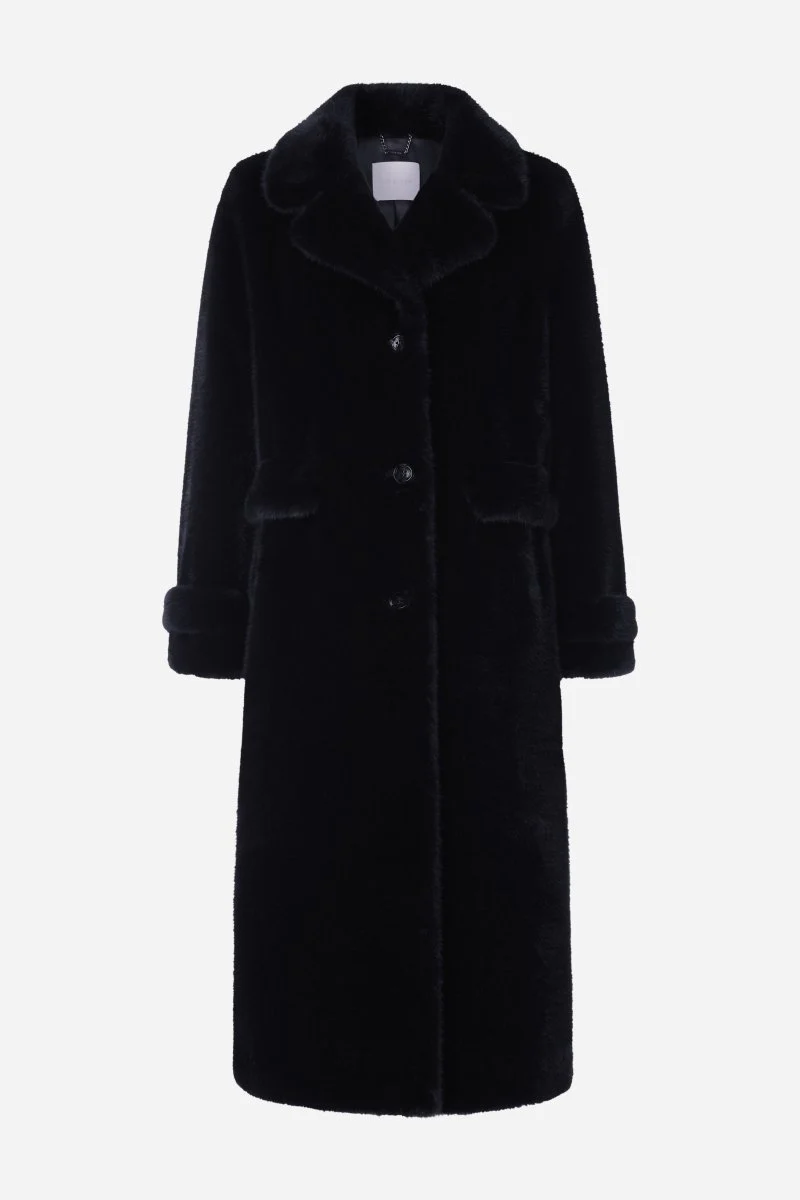 Schwarzer Oversized-Mantel - Image 2