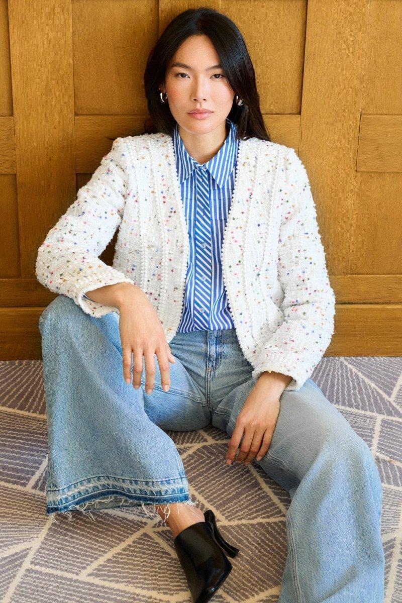 Hellblaue Wide-Leg-Jeans - Image 6