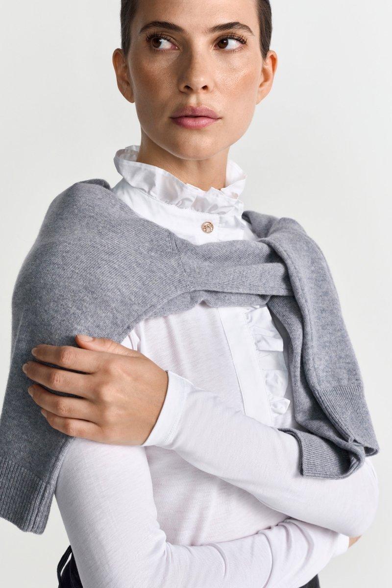Longsleeve mit Rüschenkragen - Image 11