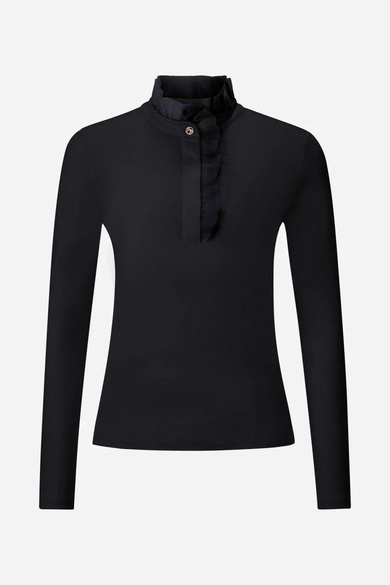 Longsleeve mit Rüschenkragen - Image 2