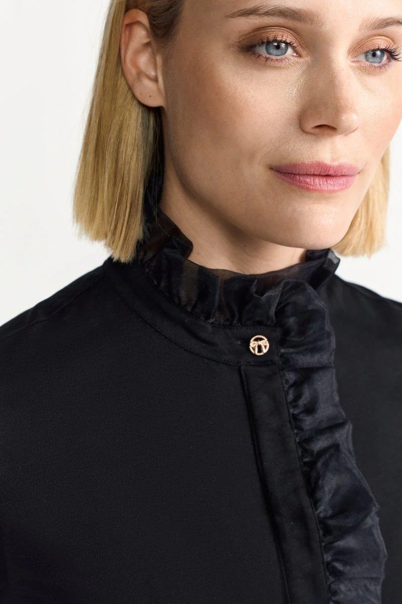 Longsleeve mit Rüschenkragen - Image 5