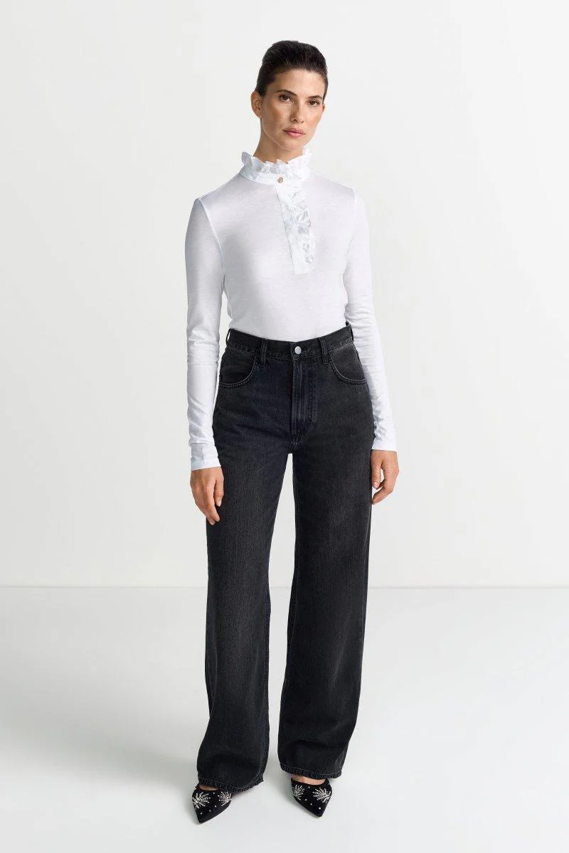 Longsleeve mit Rüschenkragen - Image 8
