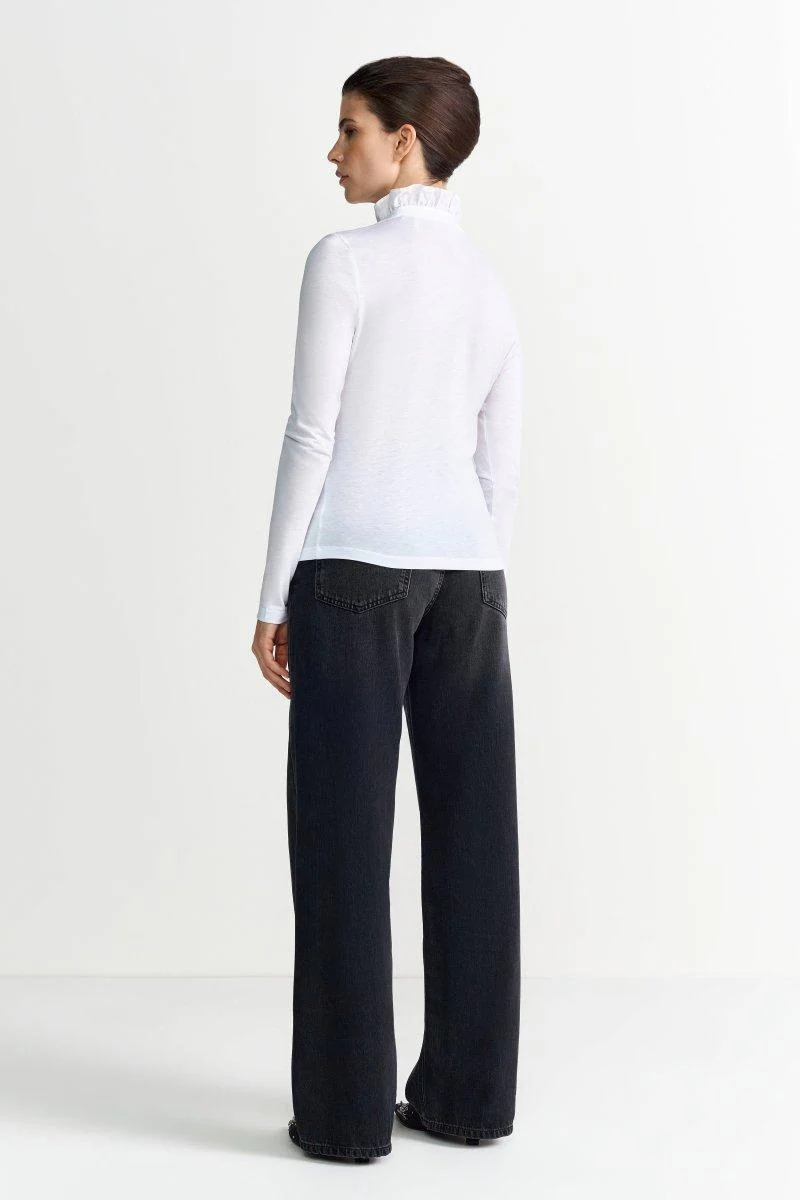 Longsleeve mit Rüschenkragen - Image 9