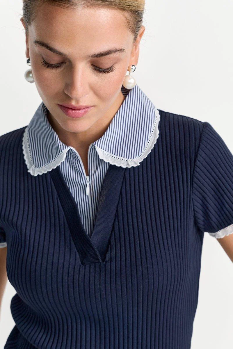 Poloshirt aus Baumwollmix