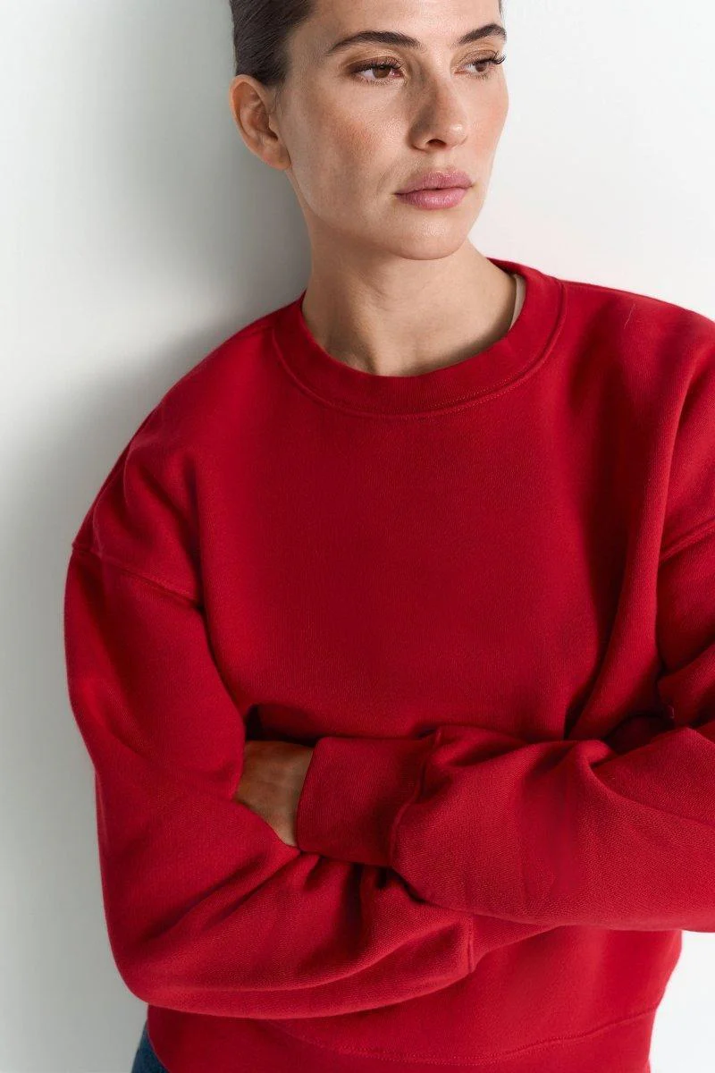 Cropped Oversize-Sweater
