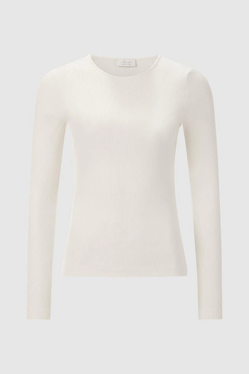 Rib-Longsleeve mit Rundhals - Image 7