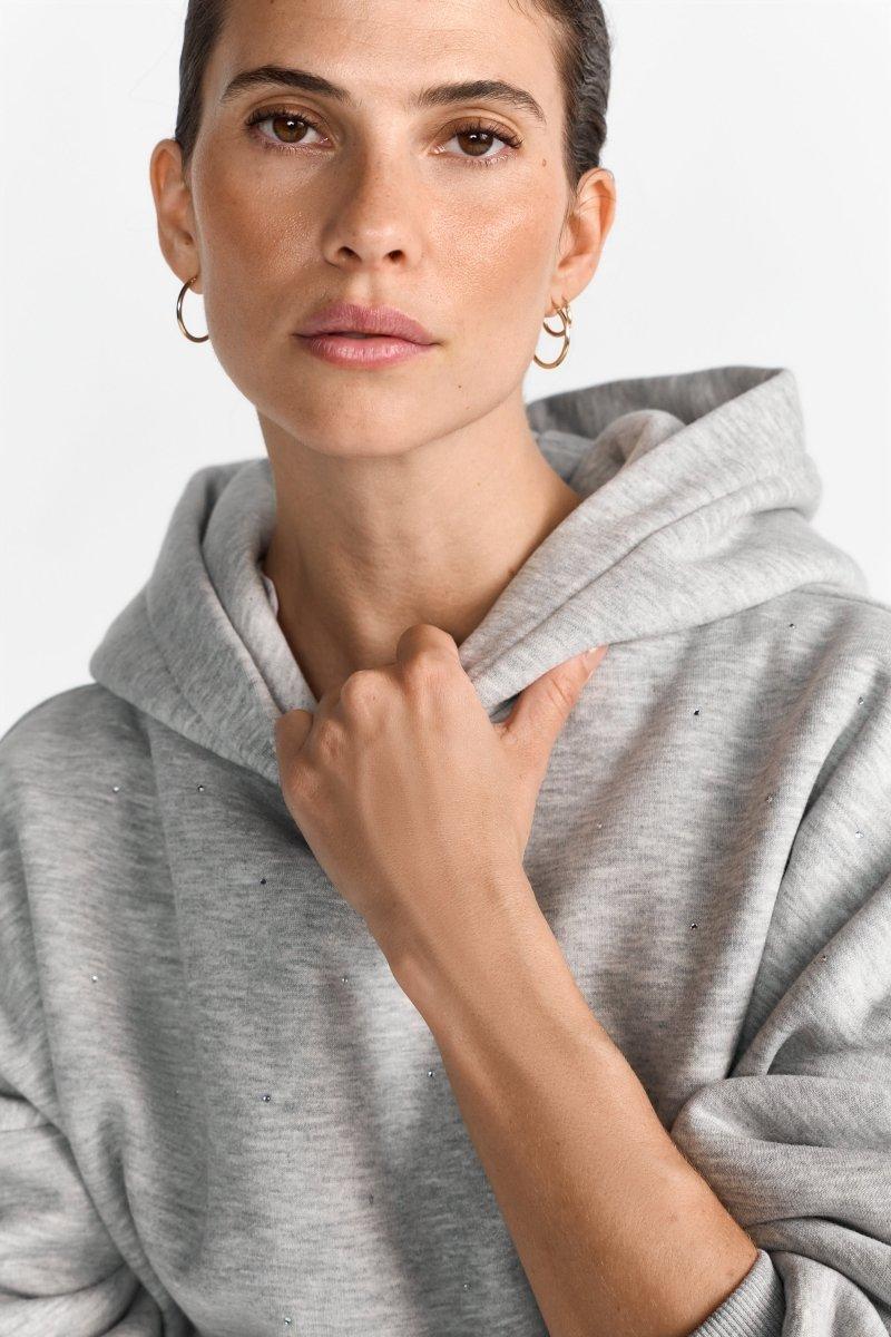 Hoodie mit Strassteinen - Image 5