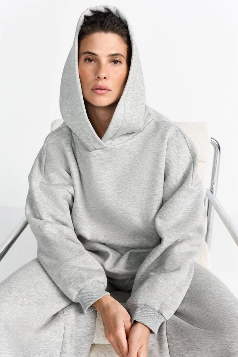 Hoodie mit Strassteinen - Image 6