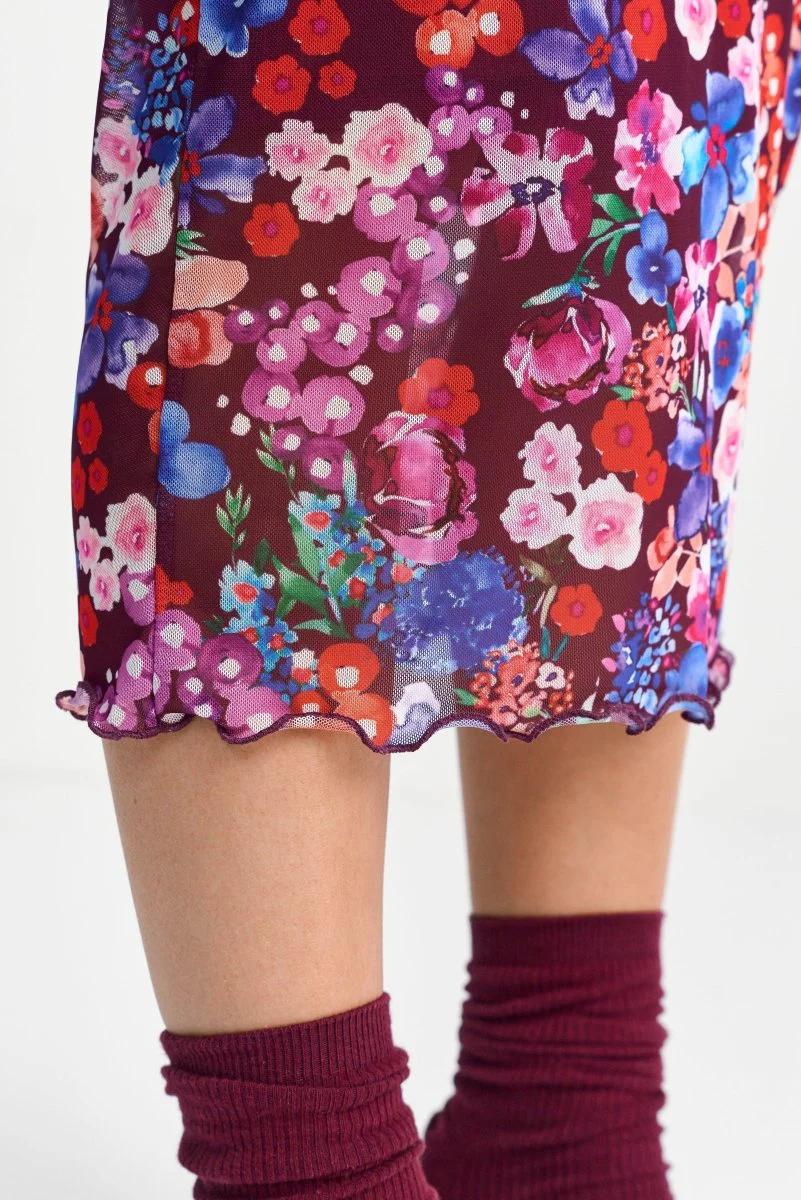 Midirock mit Blumenmuster - Image 6