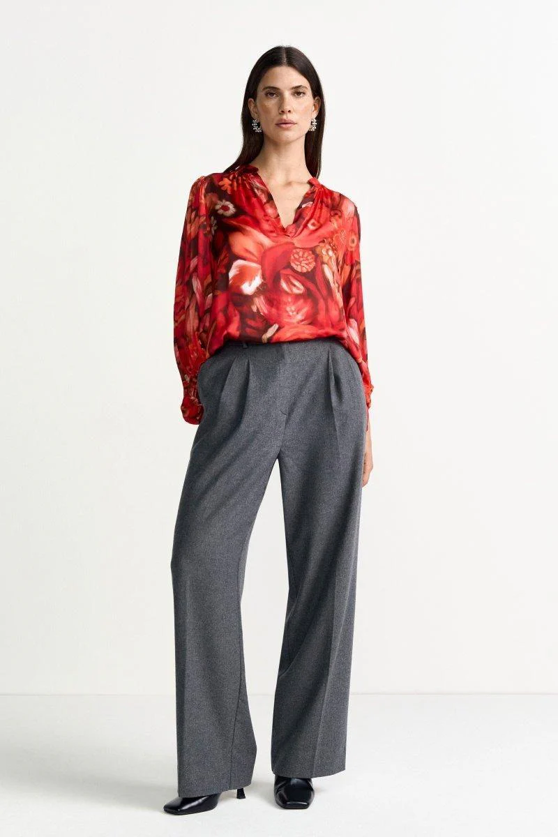Bluse mit Blumenprint - Image 3