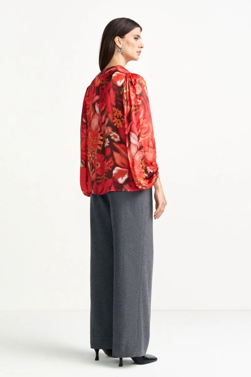 Bluse mit Blumenprint - Image 4