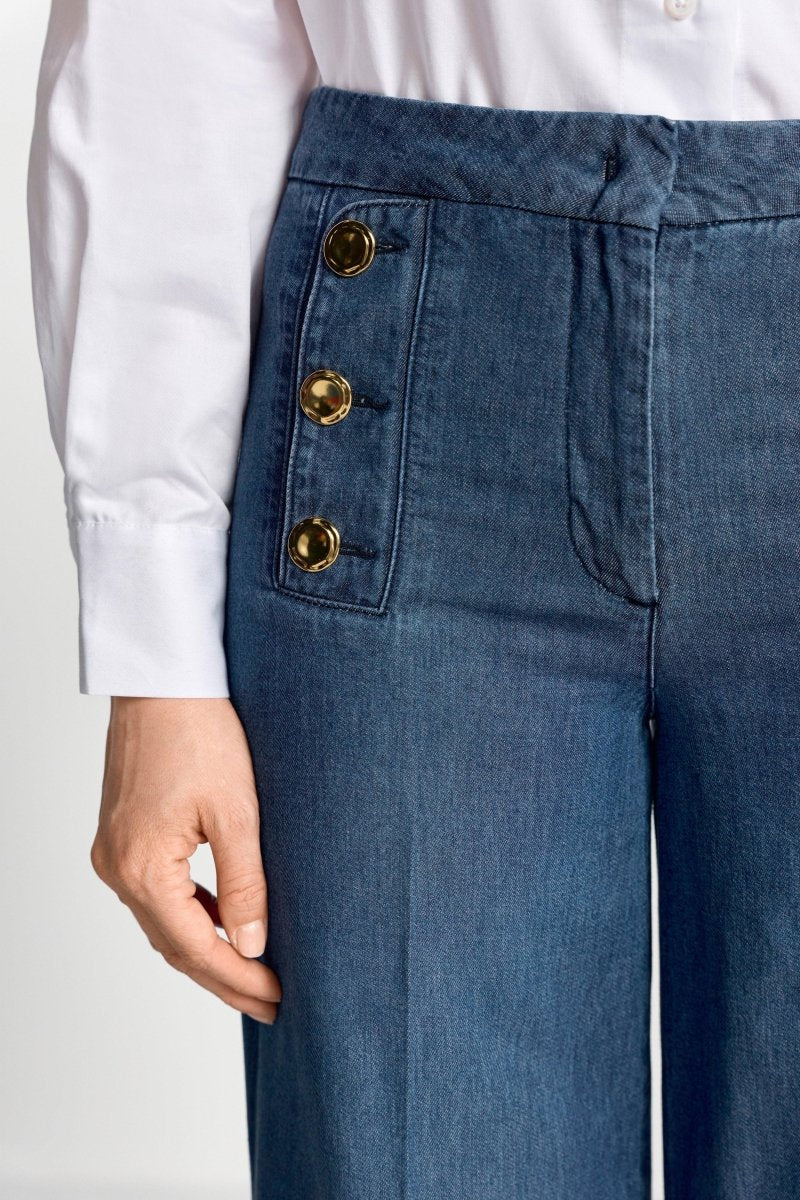 Jeans mit maritimer Knopfleiste - Image 2