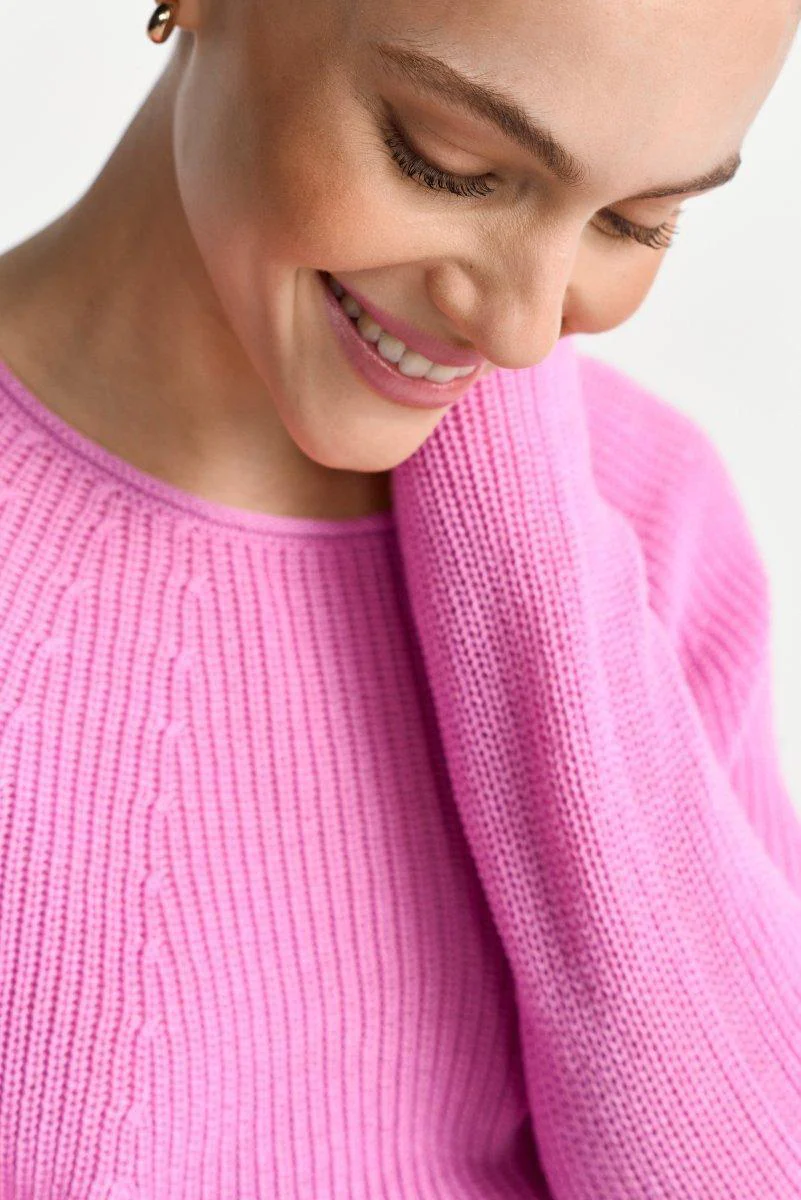 Rippstrickpullover mit Crewneck - Image 2
