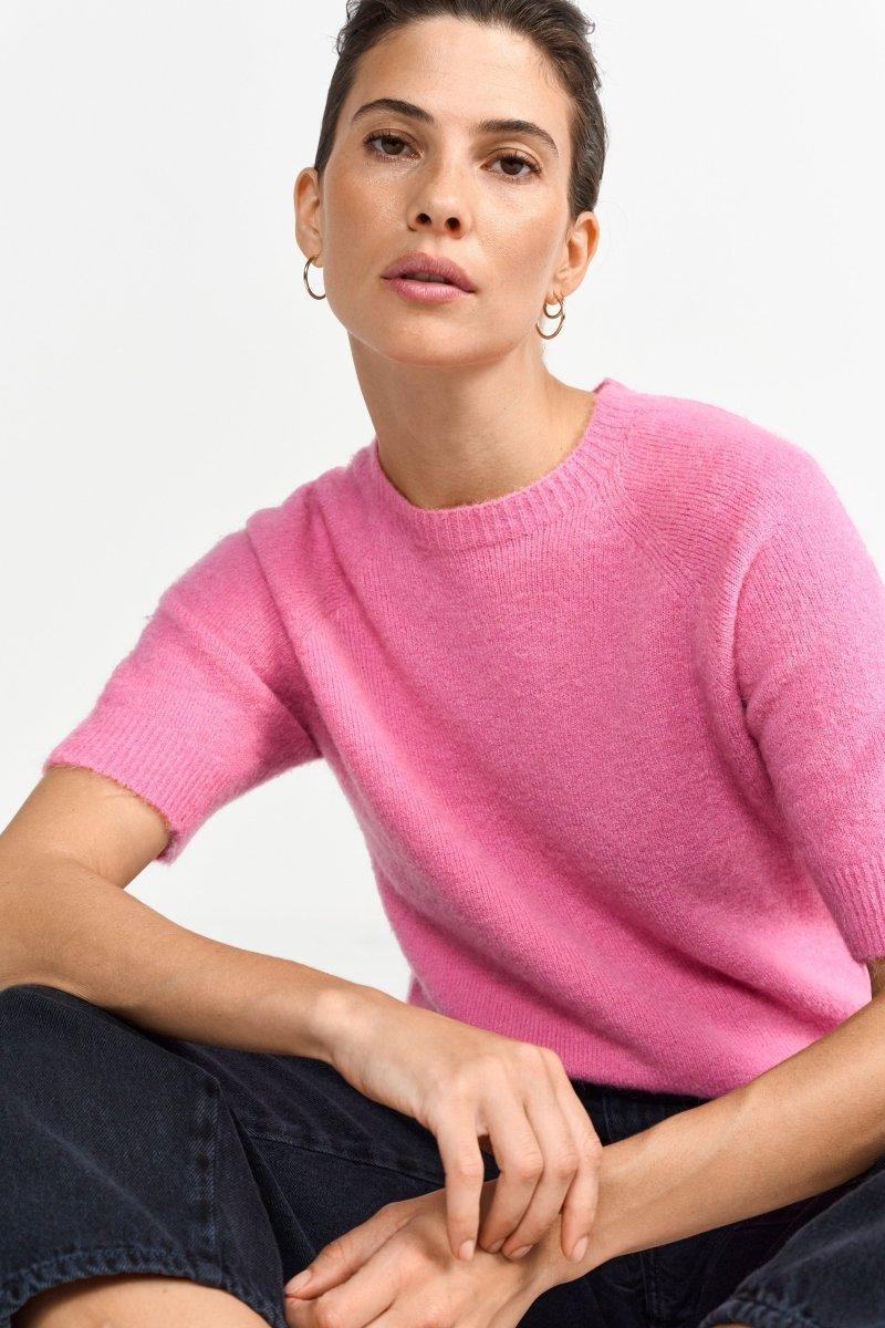 Feinstrickpullover mit Kurzarm - Image 11