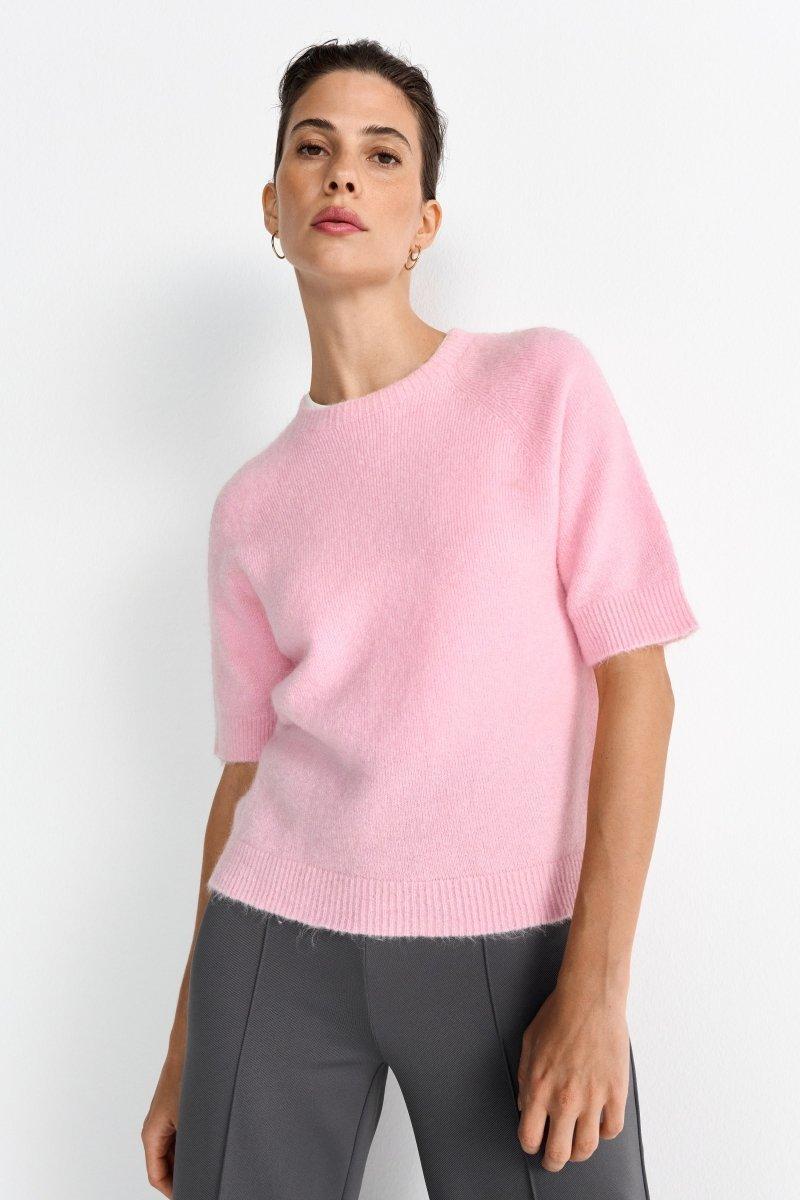 Feinstrickpullover mit Kurzarm - Image 16