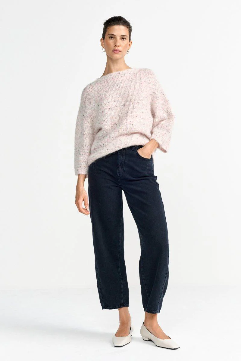 Strickpullover mit 3/4-Ärmeln