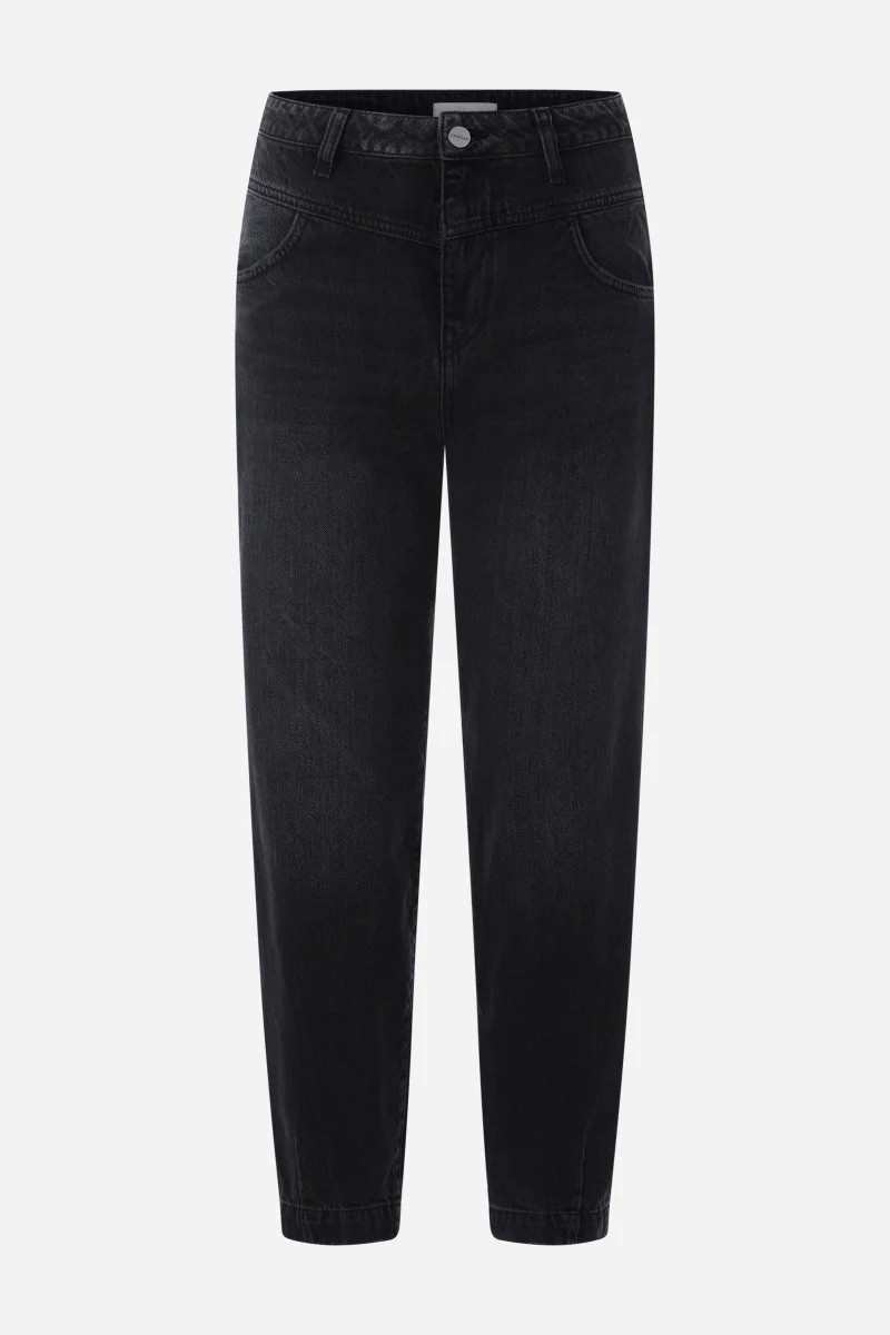 Schwarze Jeans im Slouchy Fit - Image 2