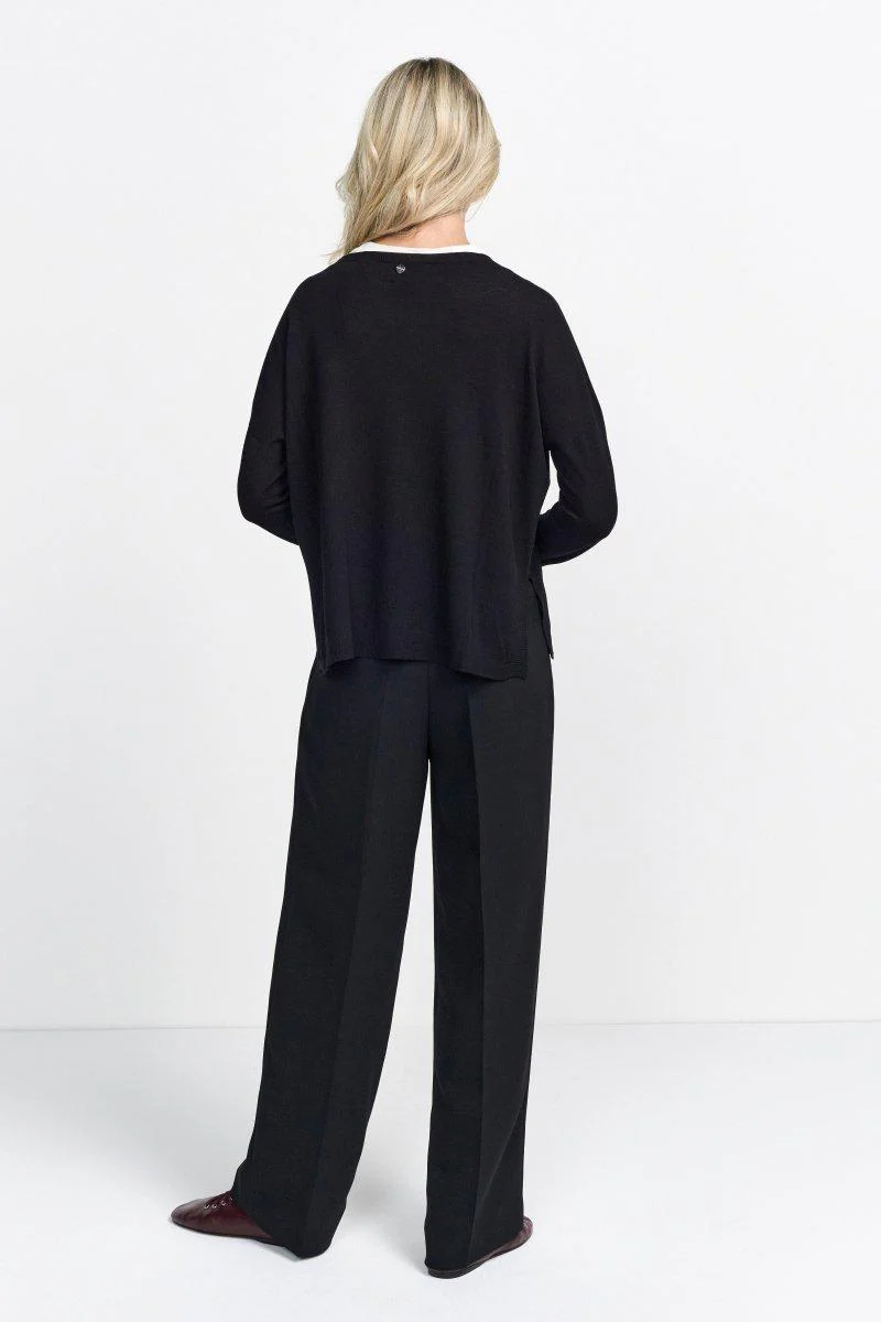 Feinstrickpullover mit Rundhalsausschnitt - Image 14