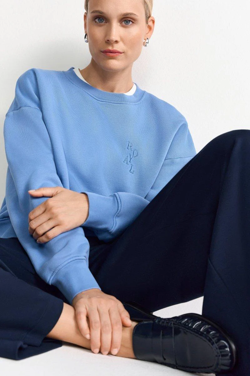 Oversized-Sweatshirt mit Logo