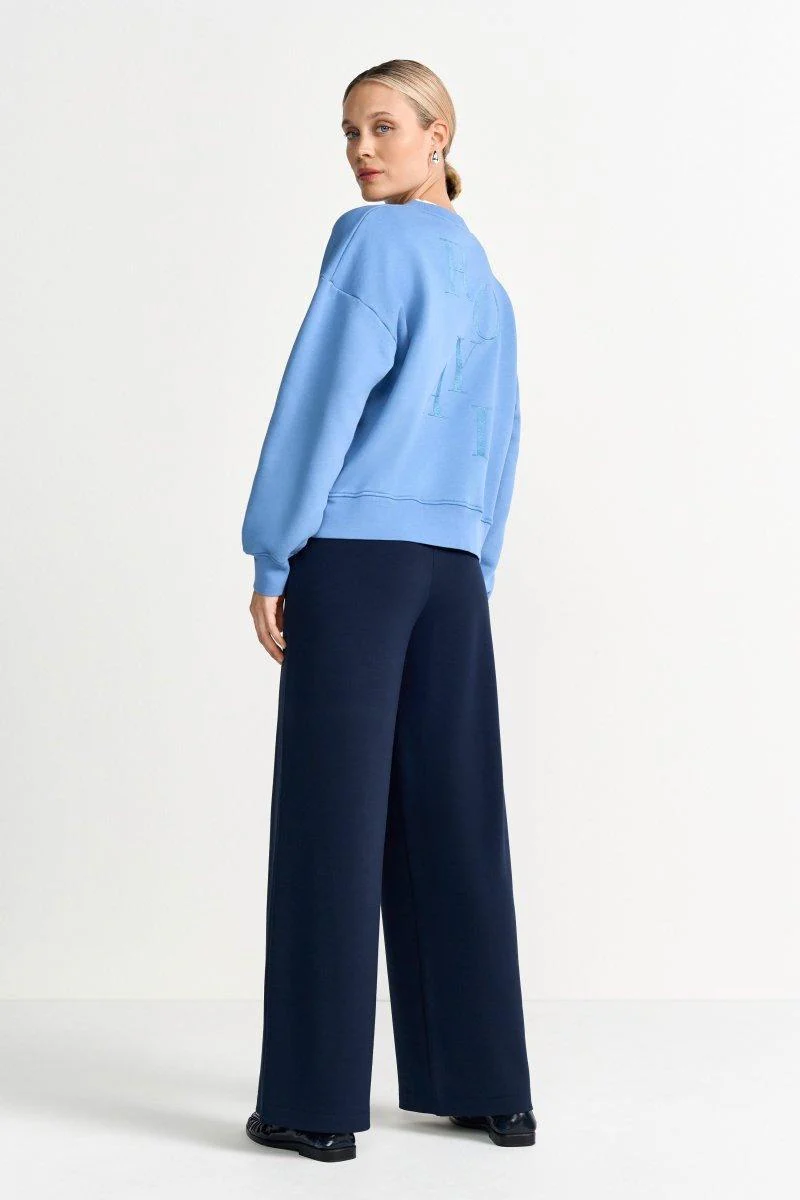 Oversized-Sweatshirt mit Logo - Image 4