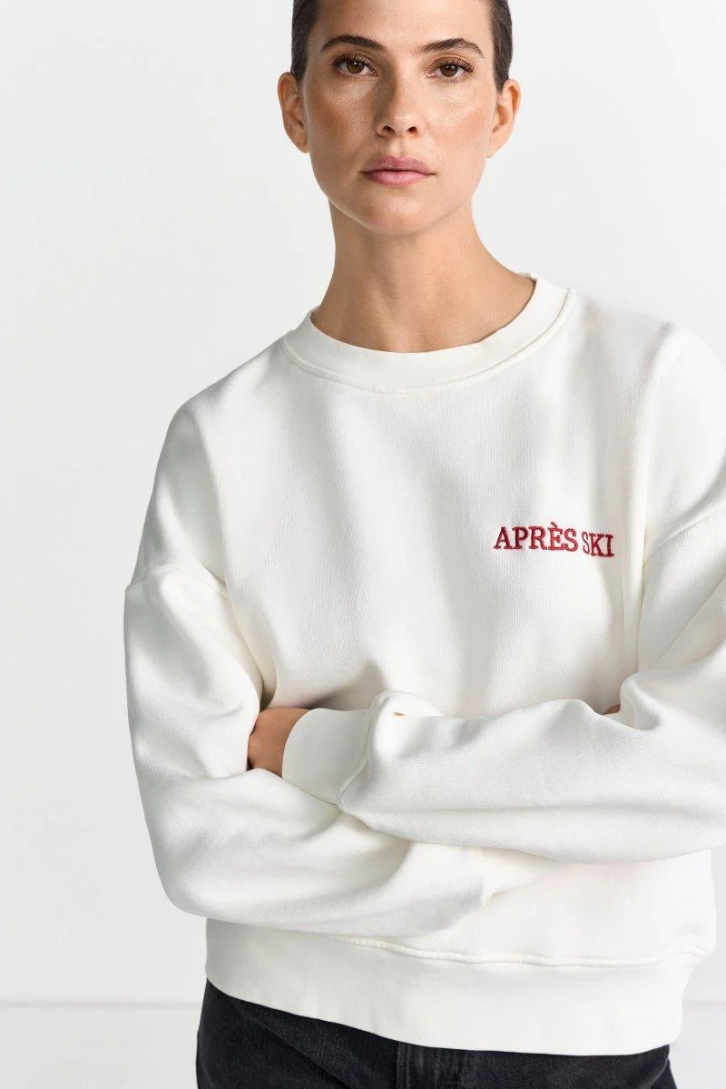 Sweatshirt mit Stickerei
