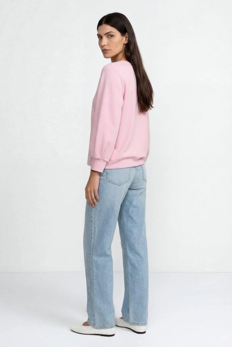 Jersey-Sweatshirt mit Puffärmeln - Image 15