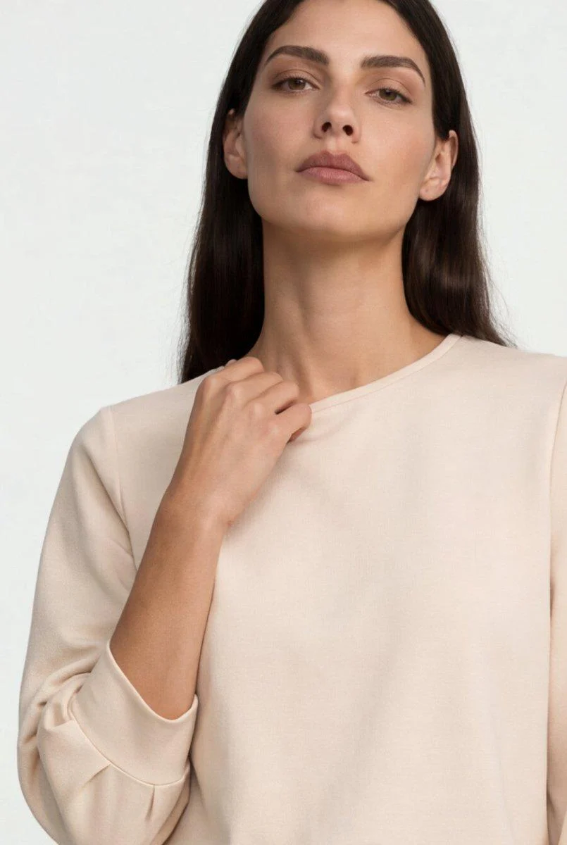 Jersey-Sweatshirt mit Puffärmeln - Image 16