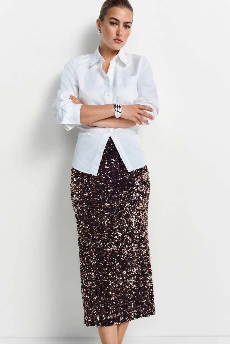 Pailletten-Midirock - Image 6
