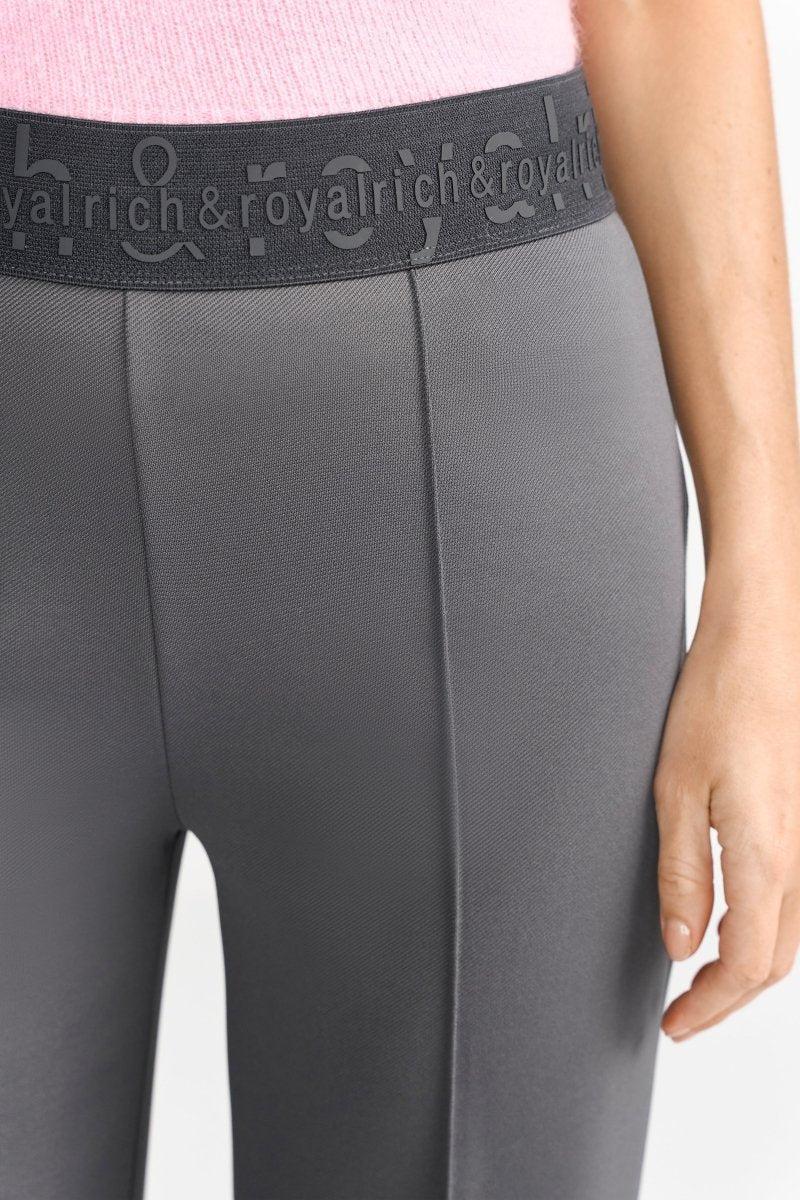 Weite Jerseyhose mit Ziernaht - Image 5