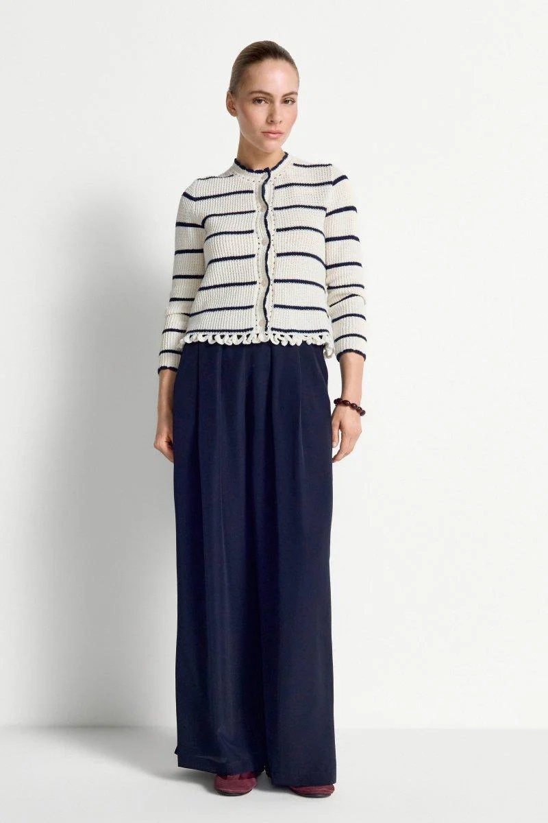 Marine Wide-Leg-Hose